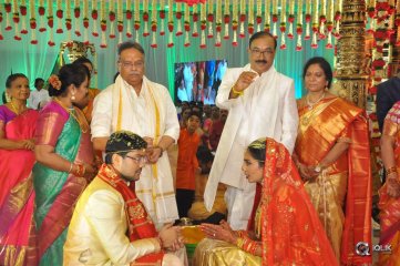 Celebs At Producer Ram Mohan Rao Daughter Wedding
